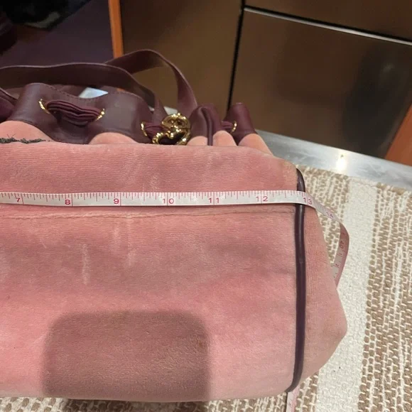 Vintage. Juicy Couture Pink and Purple Tote Bag . Great condition. - Picture 14 of 16